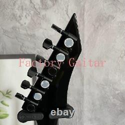 Custom Finish Black Stealth Chuck Electric Guitar Floyd Rose Bridge 6 Strings