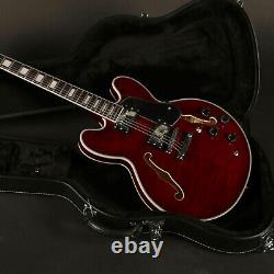 Custom Gift 335 Electric Guitar Flame Maple Top Semi Hollow Body Free Shipping