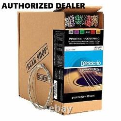 D'Addario EJ16-B25 Phosphor Bronze Acoustic Guitar Strings Light 25 Bulk Sets