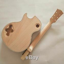 DIY Advanced 1 set DIY unfinished Guitar Neck and body for LP style guitar kit