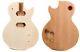 Diy Electric Guitar Body Replacement Lp Style Set In Mahogany Wood Flame Maple