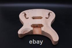 DIY Electric Guitar Kit 22 Fret 24.75 Inch Mahopany Body Maple Fretboard Set In