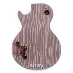 DIY Electric Guitar Kit Zebrawood Body A Set CR Guitar Parts