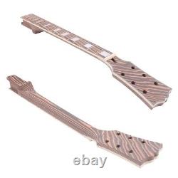 DIY Electric Guitar Kit Zebrawood Body A Set CR Guitar Parts