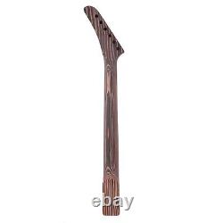 DIY Electric Guitar Kit Zebrawood Body A Set CR Guitar Parts 6-String