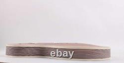 DIY Electric Guitar Kits Set Neck Zebrawood Tune-o-matic Archtop Binding