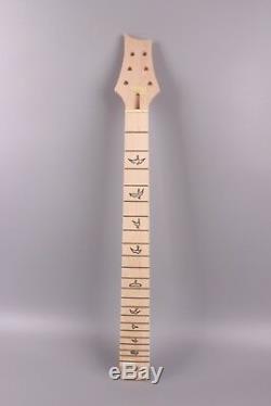 DIY Set Electric Guitar Neck+Guitar Body 22 fret 25 inch Maple Guita Parts