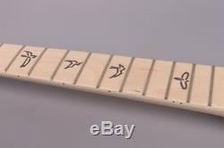 DIY Set Electric Guitar Neck+Guitar Body 22 fret 25 inch Maple Guita Parts