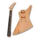 Diy Guitar Body Guitar Neck Set 22 Fret 24.75inch Banana Headstock Build On Own