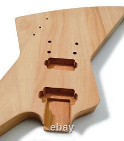 DIY guitar body guitar neck set 22 Fret 24.75inch Banana Headstock Build on own