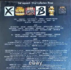 Def Leppard Vinyl Collection Volume 3 -180 Gram Vinyl 9lp Boxed Set New, Sealed