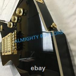 Destroyer Electric Guitar 1984 DT155 Black Mahogany Body Gold Hardware FR Bridge