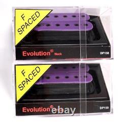 DiMarzio Evolution DP158 & DP159 F-SPACED Humbucker Pickup SetPurpleBrand New