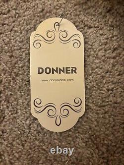 Donner Acoustic Guitar Kit Bundle Set Right Hand 41 Inch DAD-110C