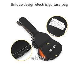 Donner DL-124 Electric Guitar, For Beginner Set, Convenient to carry, From Japan//