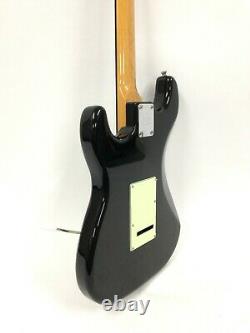 EKO Jet Black Body, Mint Green Pickguard Electric Guitar, SSS+Free Gig Bag K2010