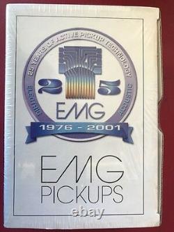 EMG 81 25th Anniversary Set Electric Guitar Pickup Set New Chrome