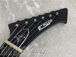 ESP Snakebyte Black Satin James Hetfield Model Electric Guitar, d2537