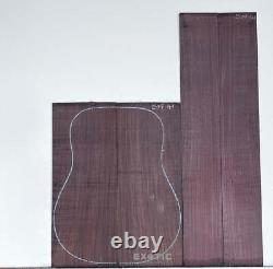 East Indian Rosewood Dreadnought/Classical Guitar Back & Side Set AAA Grade