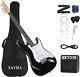 Electric Guitar, 39 Inch Solid Full-size Electric Guitar Hss Pickups Starter Kit