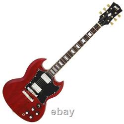 Electric Guitar Introduction Set Blitz Bsg-Std Wr With Aria Amplifier 9-Piece By