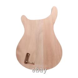 Electric Guitar Kit 22 Fret 24.75 Inch Semi-hollow Body Maple Fretboard Set in