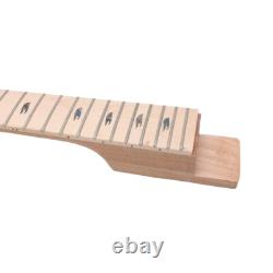 Electric Guitar Kit 22 Fret 24.75 Inch Semi-hollow Body Maple Fretboard Set in