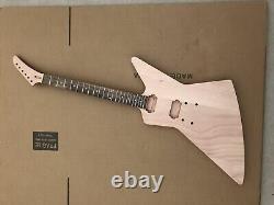 Electric Guitar Kit Rosewood Fretboard 22 fret 24.75 Inch Mahogany Body Set in