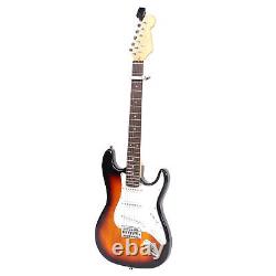 Electric Guitar Set Sunset Sycamore C-Shaped Neck Musical Instruments