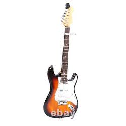 Electric Guitar Set Sunset Sycamore C-Shaped Neck Musical Instruments