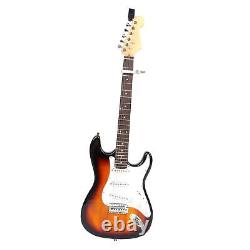 Electric Guitar Set Sunset Sycamore C-Shaped Neck Musical Instruments