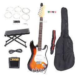 Electric Guitar Set Sunset Sycamore C-Shaped Neck Musical Instruments TTH