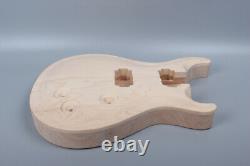 Electric guitar body Replacement Maple Mahogany Solid wood Set In Pocket