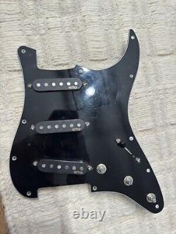 Emg Crossroads Ra-2 Pro Retro Active Black Strat Pickguard Alnico 2 Magnets