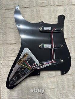 Emg Crossroads Ra-2 Pro Retro Active Black Strat Pickguard Alnico 2 Magnets