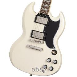 Epiphone 1961 Les Paul Sg Standard Aged Classic White Genuine Accessory Set Gi