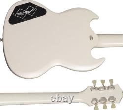 Epiphone 1961 Les Paul Sg Standard Aged Classic White Genuine Accessory Set Gi