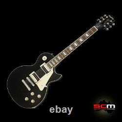 Epiphone Les Paul Classic Electric Guitar Ebony Gloss finish with Pro-SCM setup