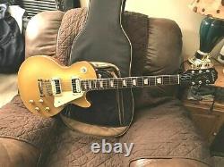 Epiphone Les Paul Traditional Pro IV L. E. Electric Guitar GOLD TOP/Set Up&Bag