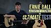 Ernie Ball Acoustic Strings The Ultimate String Test