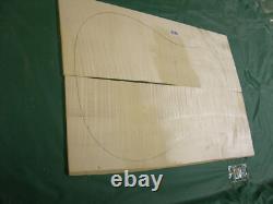 European Flame Maple Luthier Tonewood Guitar Jumbo Back & Sides Set