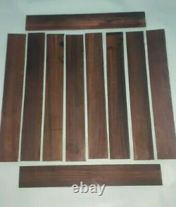 FINGERBOARDS Indian Rosewood set of 10 Fretboards