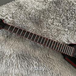 Factory Black 6 Strings Electric Guitar Set in Joint Floyd Rose Bridge 24Frets