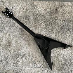 Factory Black 6 Strings Electric Guitar Set in Joint Floyd Rose Bridge 24Frets
