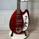 Factory Metallic Red Semi-hollow Body Electric Guitar 6 Strings Set In Joint