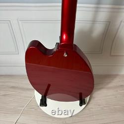 Factory Metallic Red Semi-Hollow Body Electric Guitar 6 Strings Set in Joint