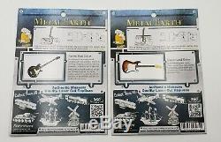 Fascinations Metal Earth Set of 2 Kits Guitars Electric and Bass New Unopened