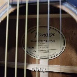 Fender FSR CC-60S Concert Acoustic Guitar, Natural Right Handed New Open Box