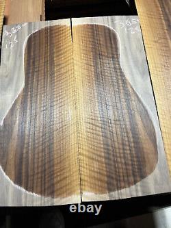 Fiddleback figured walnut tonewood guitar luthier set back sides AAAA