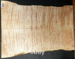 Figured Flame Quilted Maple Wood 12209 Luthier 5A Guitar Top Set 23.5x 17 x. 600